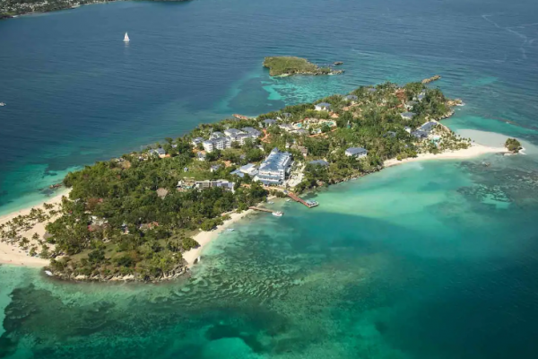 Cayo Levantado Resort Hotel en isla de Samaná