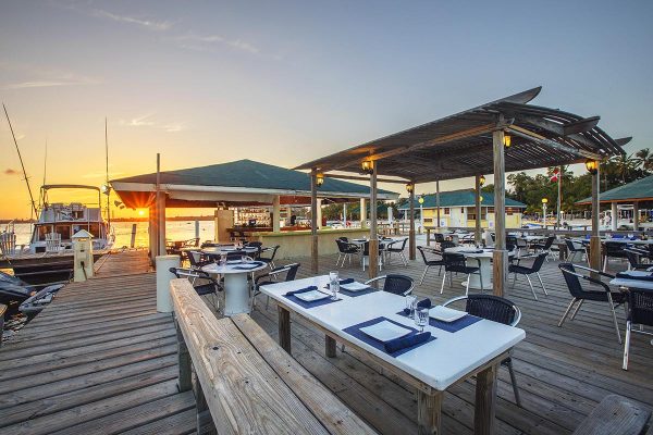 Bar de playa Boca Chica