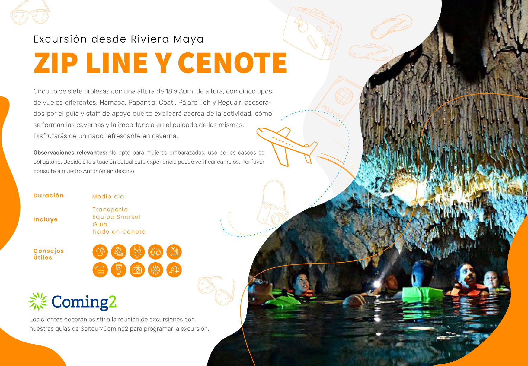 excursión riviera maya cenotes