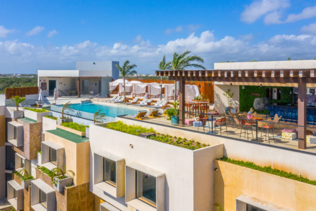 hotel con pileta riviera maya