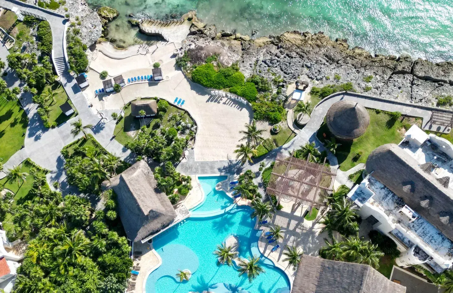 Kore Tulum Retreat and Spa desde arriba